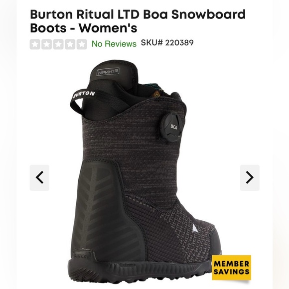 Burton • Ritual LTD Snowboarding Boot• - Picture 2 of 6